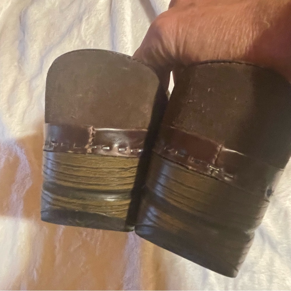 Dansko Brown Suede Clogs - image 4